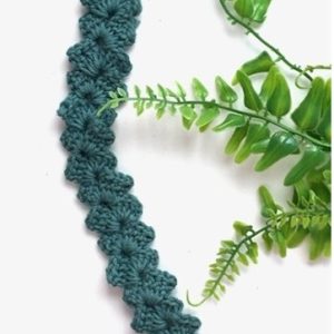 Attache tétine verte