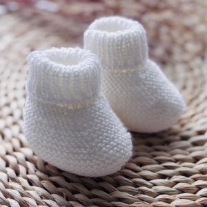 Chaussons blanc