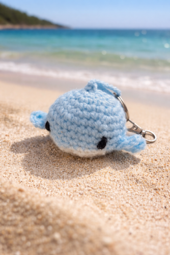 Porte-clés Baleine